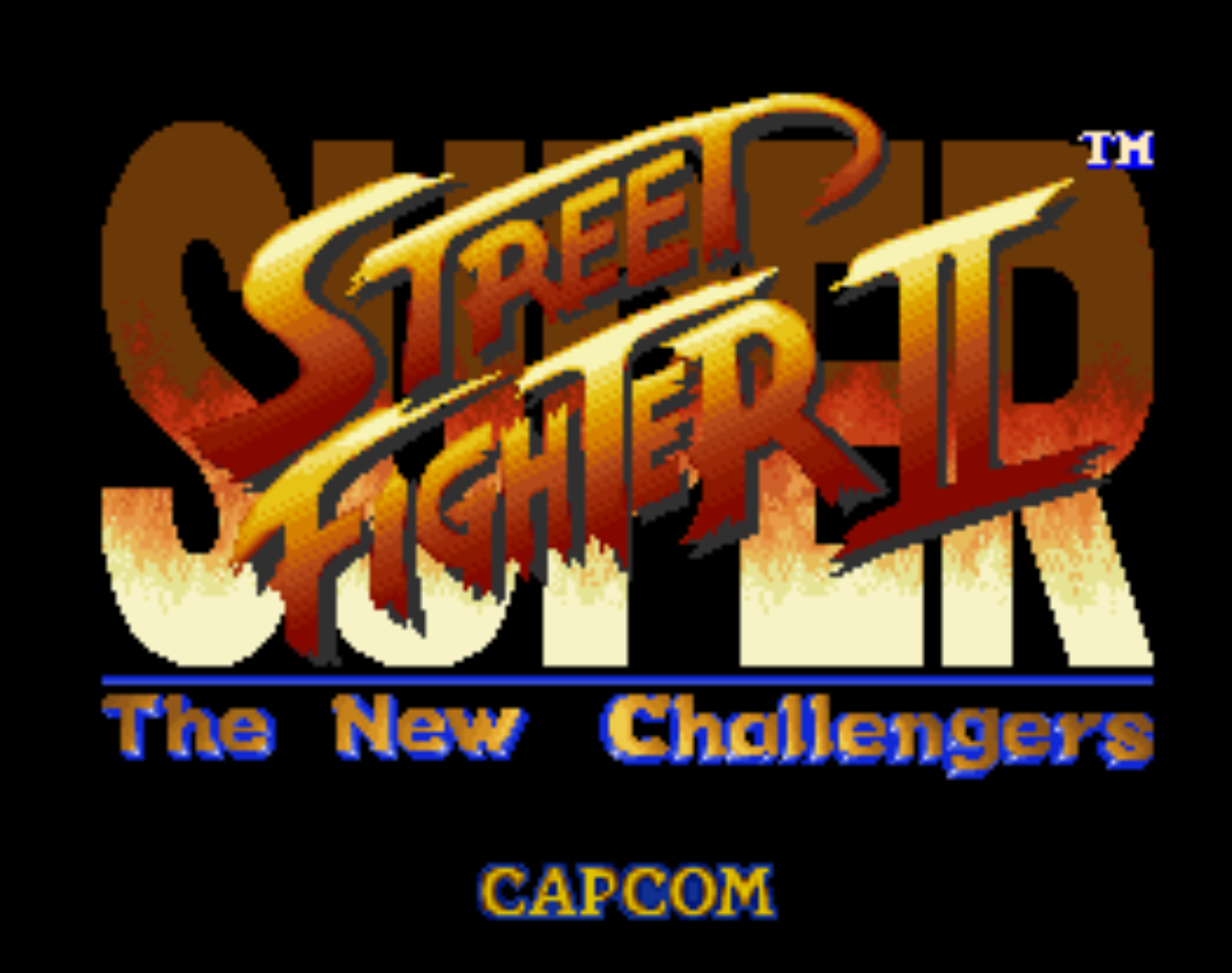 Super Street Fighter II Title Screen